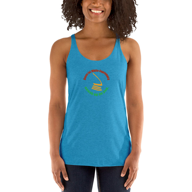 Never Let White Supremacy Sneak Up On You Tank Top | Black Queer Activism