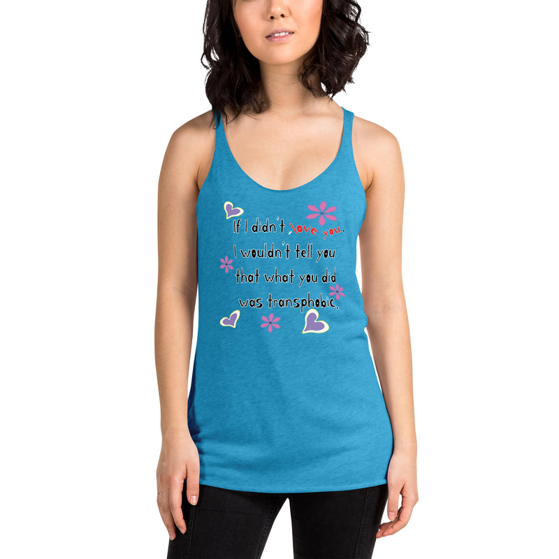 Love Wins Racerback Tank Top | LGBTQ+ Pride Apparel