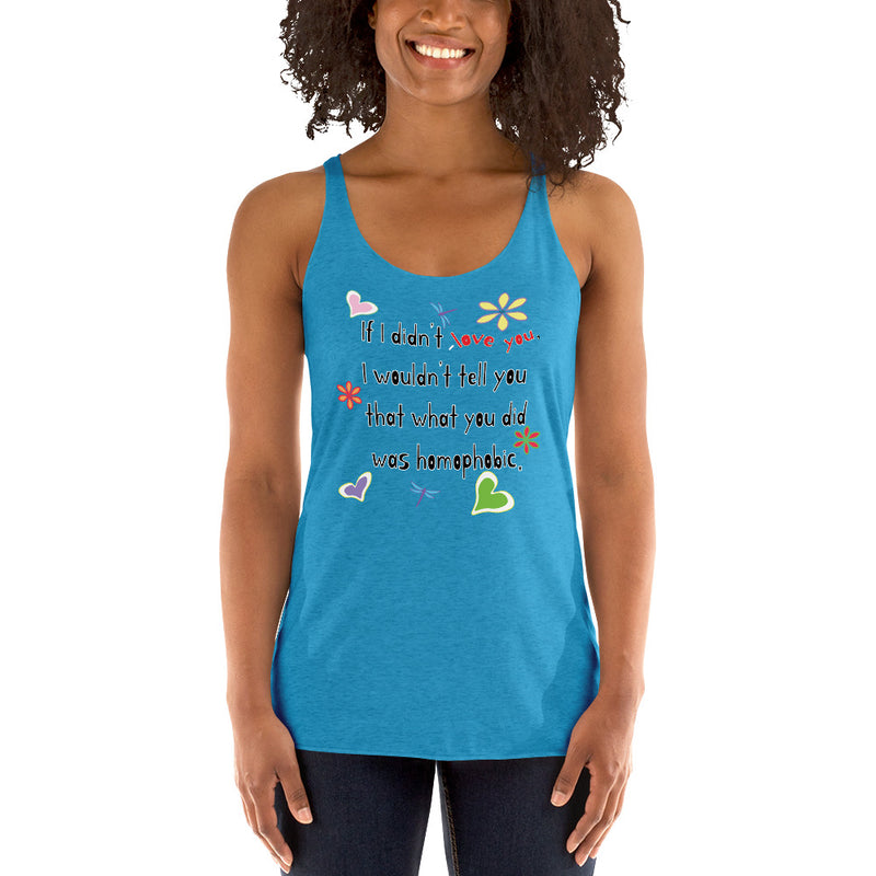 Love Wins Racerback Tank Top | LGBTQ+ Pride Apparel