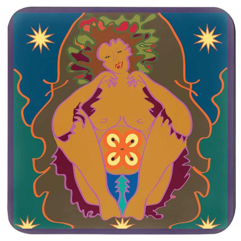 Womanifest Coasters | Black Women's Art