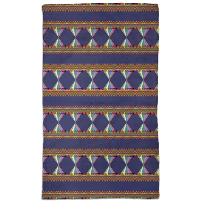 Vibing On The Wavelength Hand Towel | Queer Art