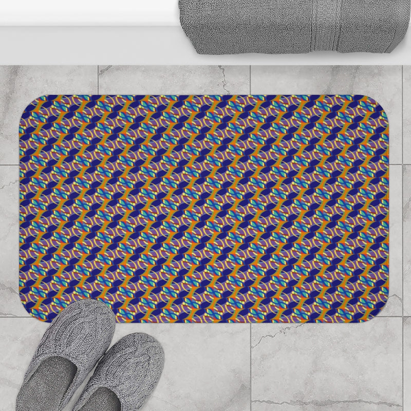 Nana's Strands Bath Mat | Afrocentric Home Decor