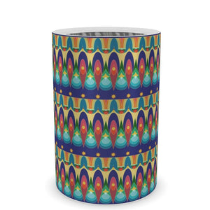 Our Sacred Temples Wine Bottle Cooler | Afrocentric Home Decor