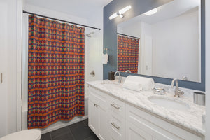 Ujima Shower Curtain | Afrocentric Bathroom Decor