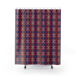 Ujamaa Shower Curtain | Kwanzaa & Afrocentric Decor