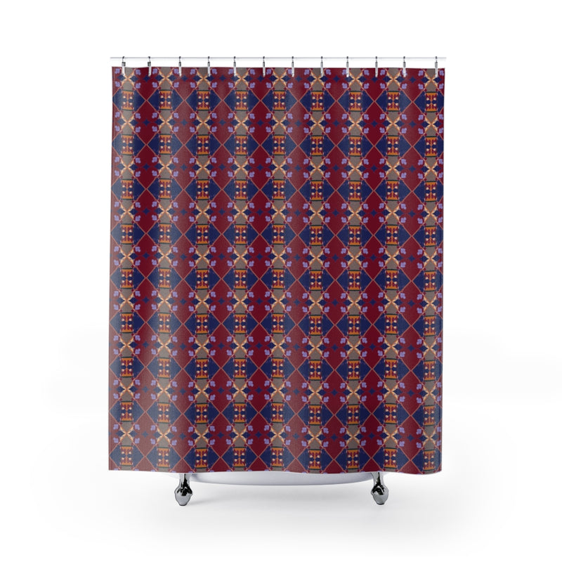 Ujamaa Shower Curtain | Kwanzaa & Afrocentric Decor