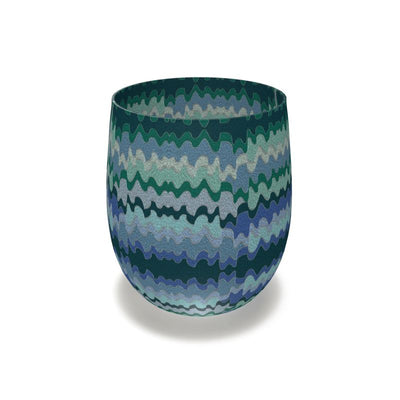 Afro-Atlantics Sing Water Glass | Black Diaspora Art