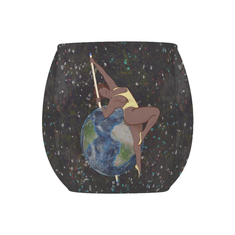 Another Day On The Poles Glass Tealight Holder | Queer Art
