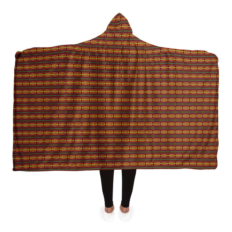 Kujichagulia Hooded Blanket | Black Self-Determination Decor