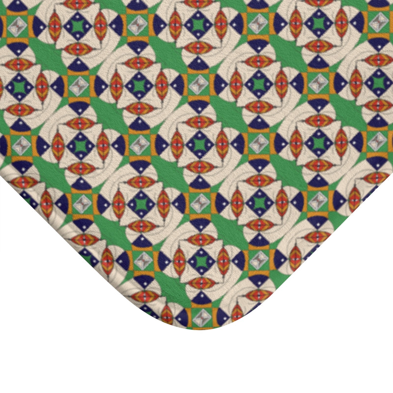 Umoja Bath Mat | Afrocentric Bathroom Decor