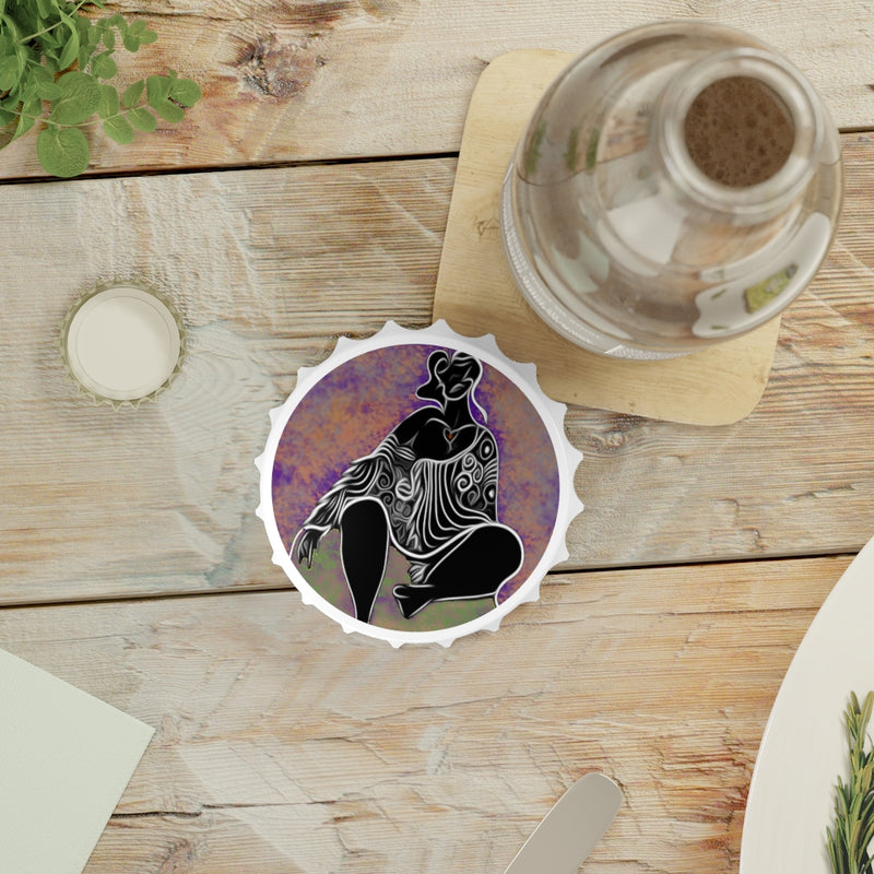 She Thinks Bottle Opener | Black Queer Art