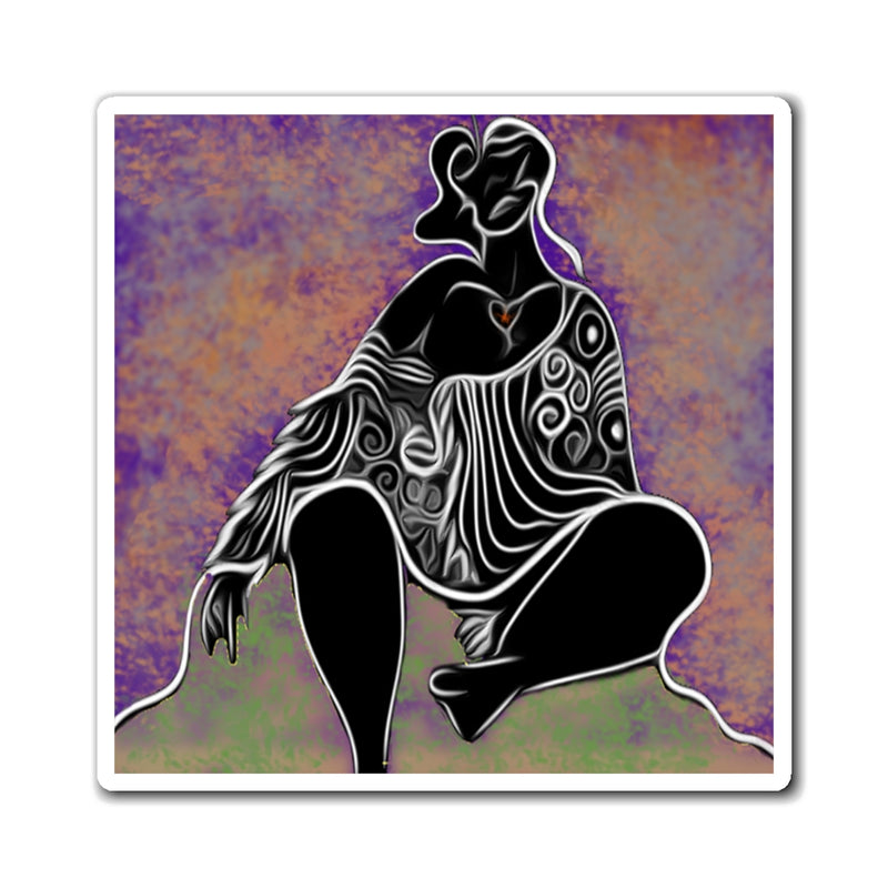 She Thinks Magnet | Black Queer Art