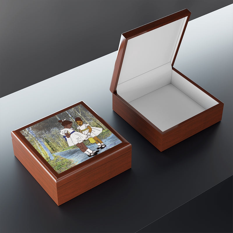 Pitti Patent Leather Jewelry Box | Black Queer Home Decor
