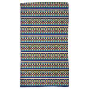 Our Sacred Temples Hand Towel | Afrocentric Bath Decor