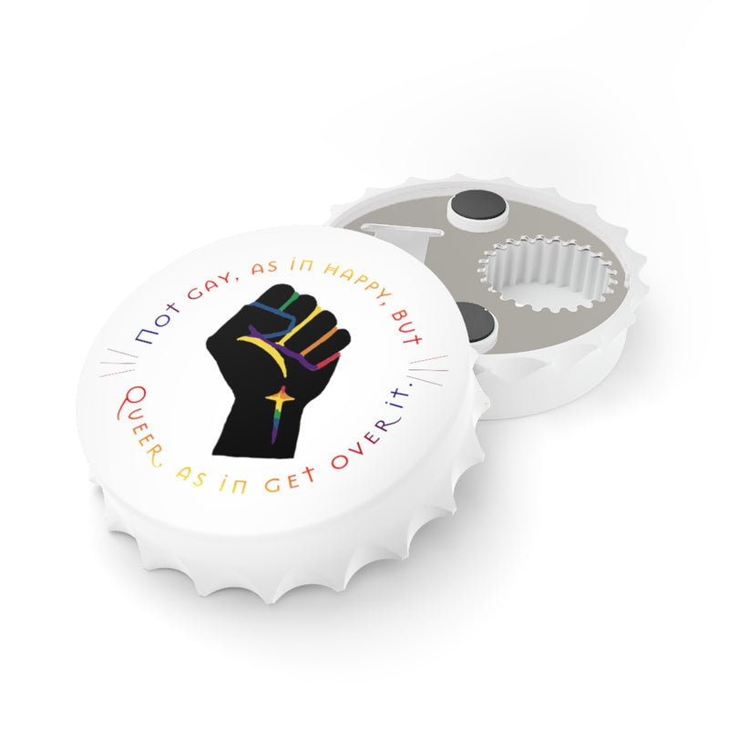 Get Used To It Bottle Opener | Queer Pride Gift