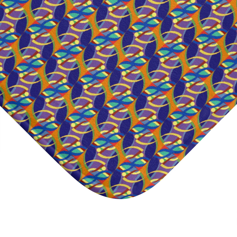 Nana's Strands Bath Mat | Afrocentric Home Decor
