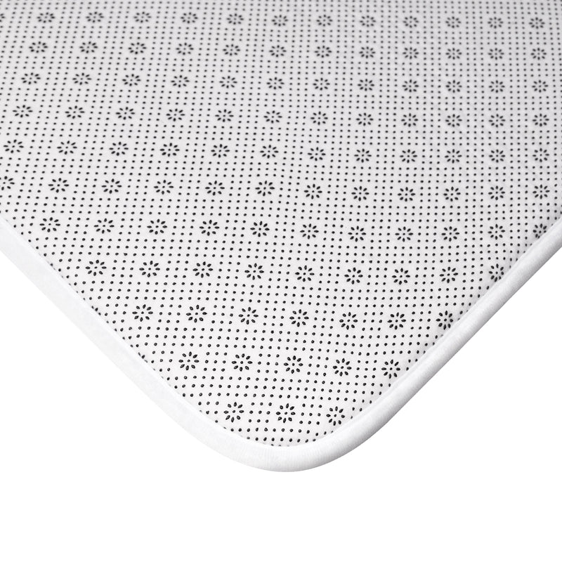 Our Sacred Temples Bath Mat | Black Spiritual Decor