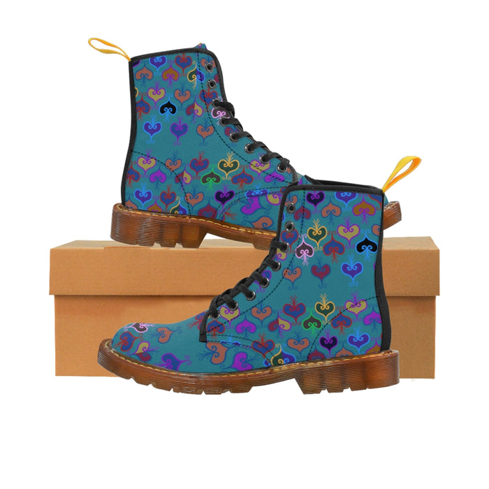 A Universe Of Love Canvas Boots