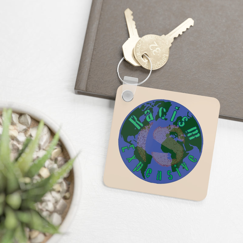 Racism Is Expensive Key Ring | Black Activist Gifts