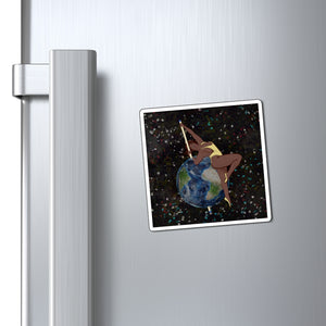 Another Day On the Poles Refrigerator Magnet | Queer Black Art