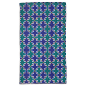Ibu Agana Pathways Hand Towel | Afrocentric Bath Decor