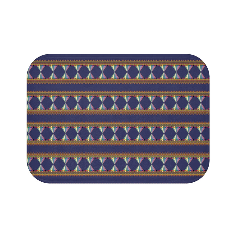Vibing The Wavelength Bath Mat | Queer Art Home Decor