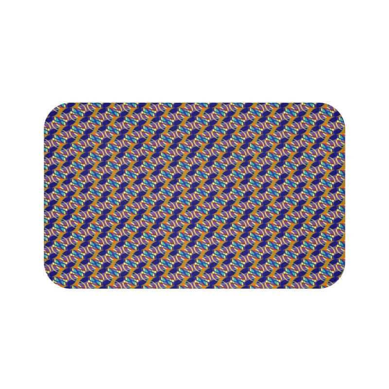 Nana's Strands Bath Mat | Afrocentric Home Decor