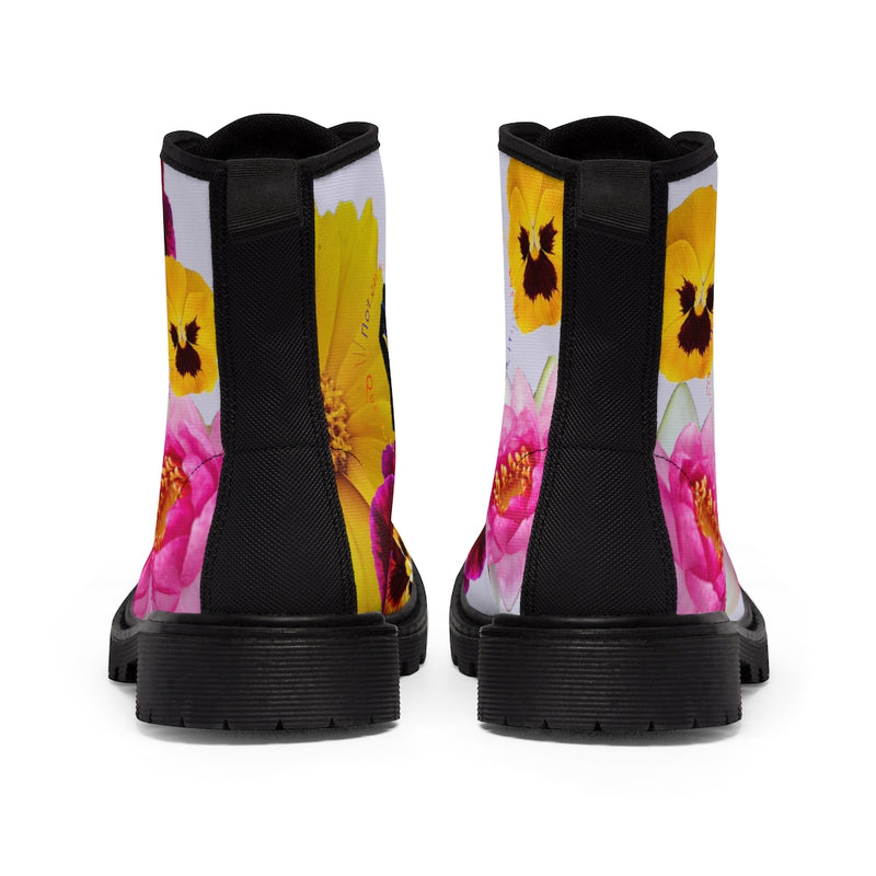 Radical Dream Escape Canvas Boots | Queer Art
