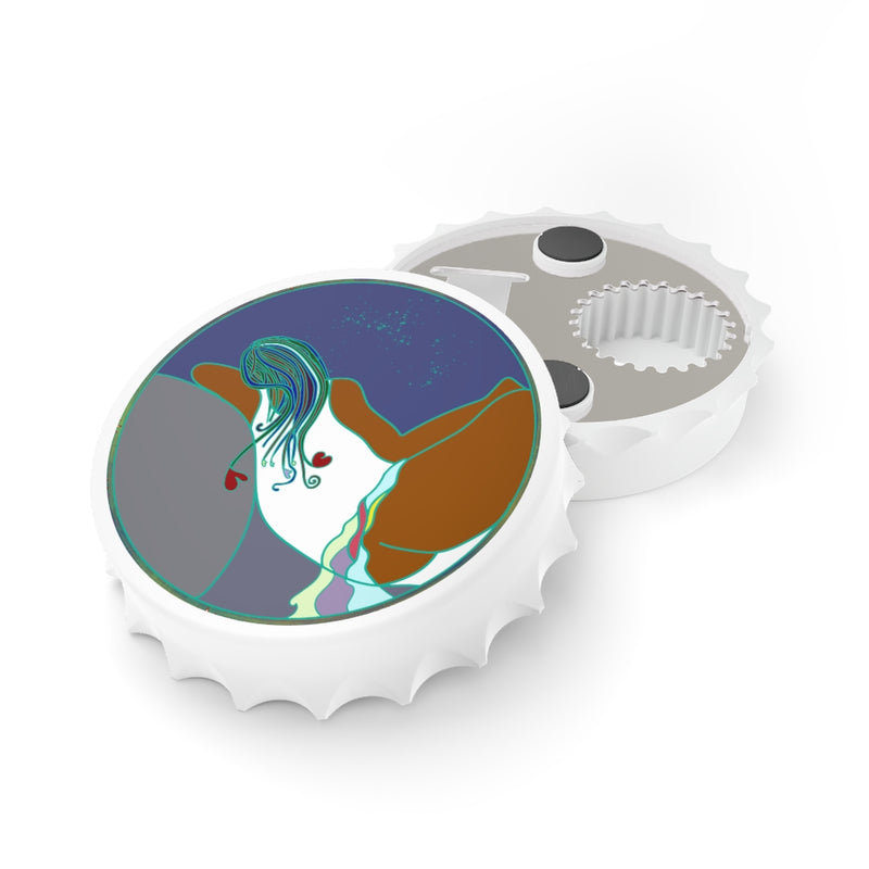 Full Moon Rising Bottle Opener | Black Queer Art