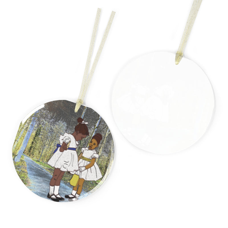 Pitti Patent Leather Glass Ornament | Queer Home Decor