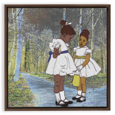 Pitti Patent Leather Wall Decor | Black Queer Art