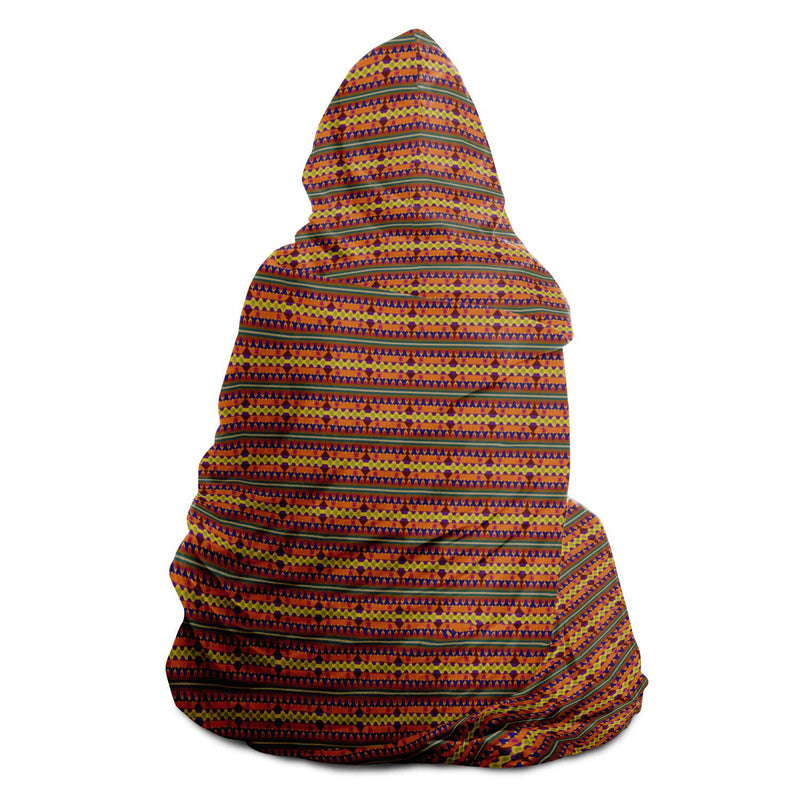 Kujichagulia Hooded Blanket | Black Self-Determination Decor