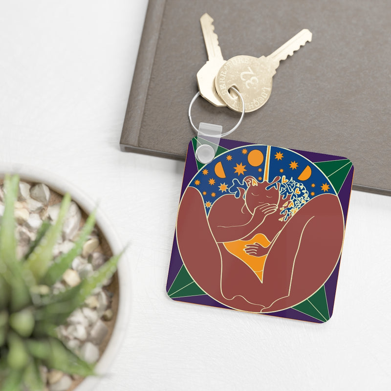 She Dreams Key Ring | Black Women's Empowerment