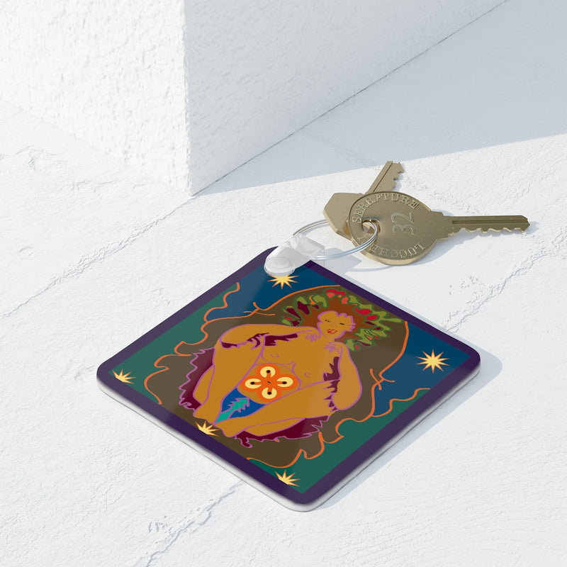 Womanifest Key Ring | Black Women's Empowerment