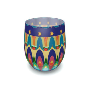 Our Sacred Temples Water Glass | Afrocentric Decor & Black History