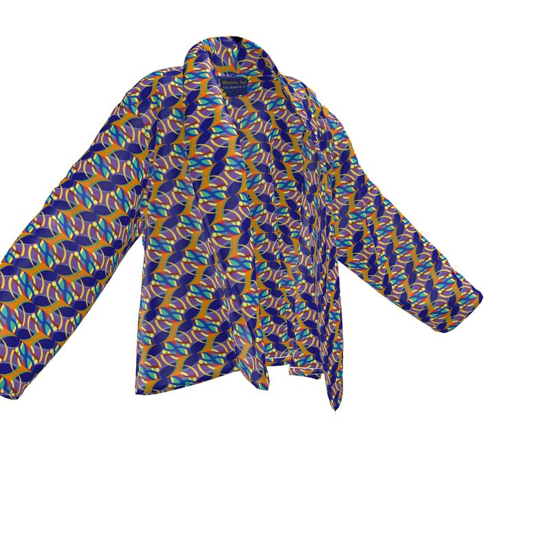 Nana's Strands Wrap Blazer | Black Heritage Fashion