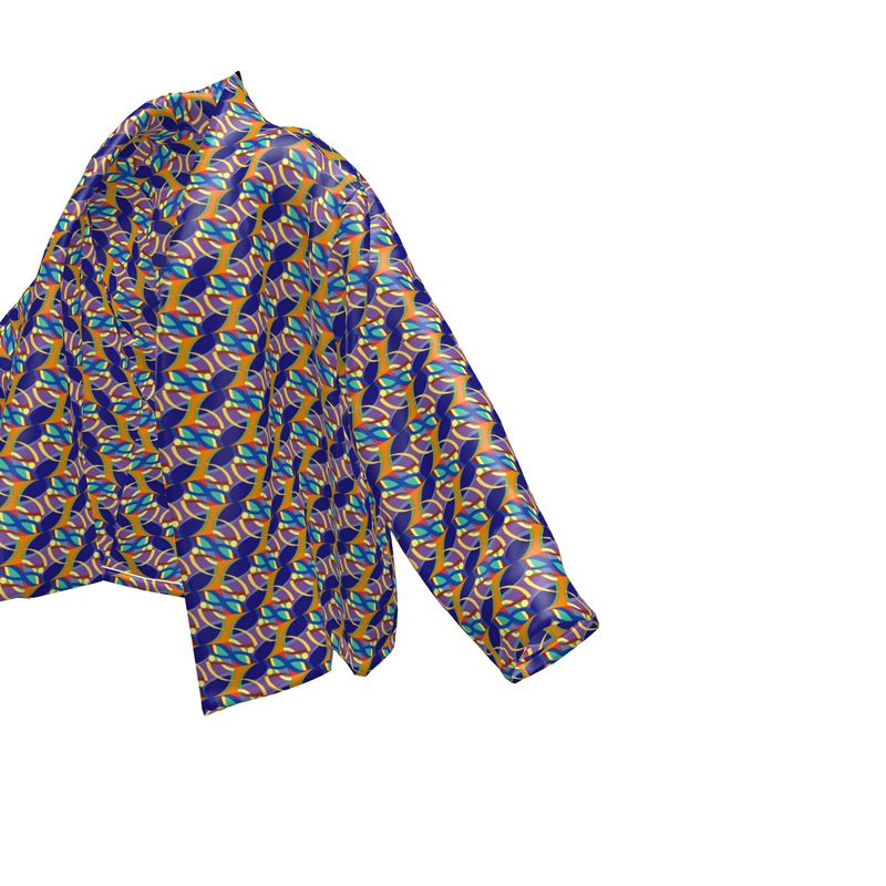 Nana's Strands Wrap Blazer | Black Heritage Fashion