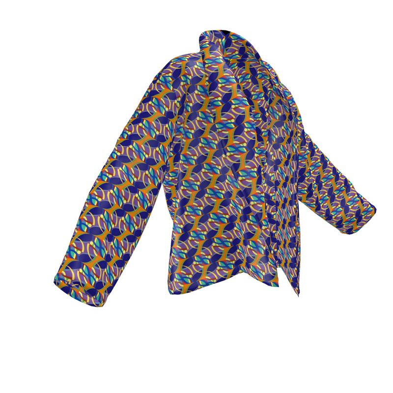 Nana's Strands Wrap Blazer | Black Heritage Fashion