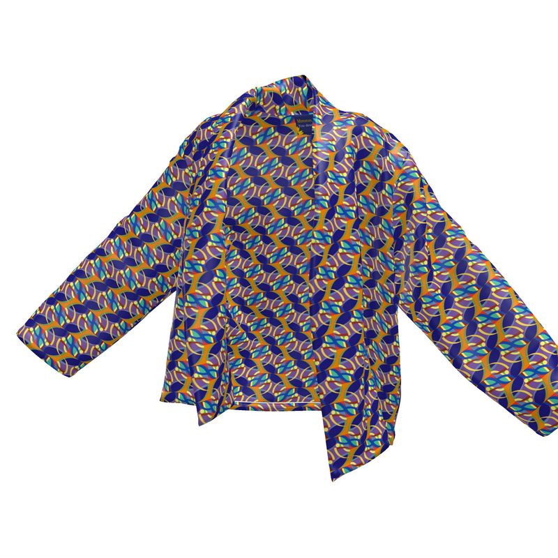 Nana's Strands Wrap Blazer | Black Heritage Fashion