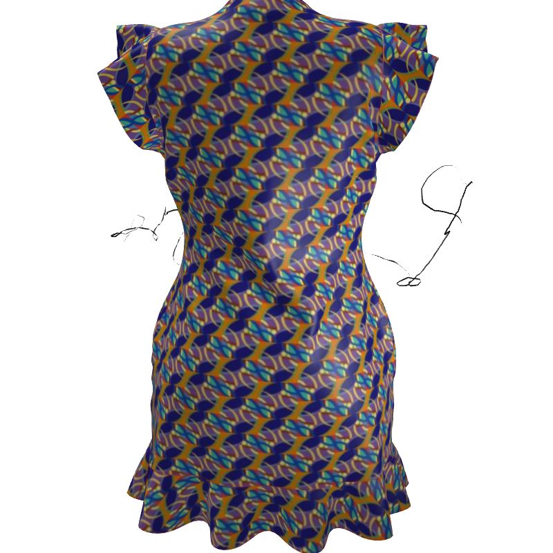 Nana's Strands Tea Dress | Black Southern Heritage
