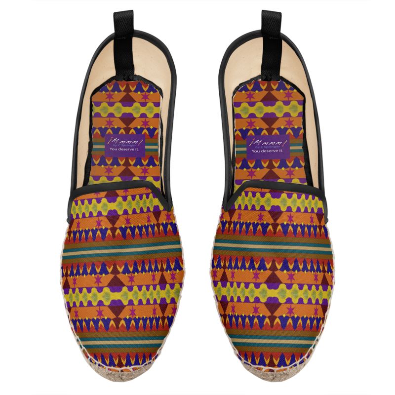 Kujichagulia Loafer Espadrilles | Kwanzaa & Black Pride Footwear