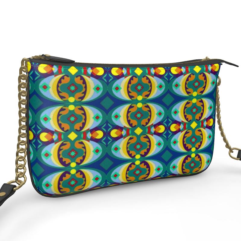 The Mothers Begin Pochette Double Zip Bag | Black Queer Art