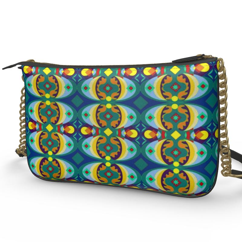 The Mothers Begin Pochette Double Zip Bag | Black Queer Art