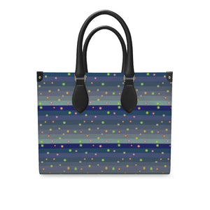 Winter Star Basket Leather Shopper Bag | Afrocentric Accessories