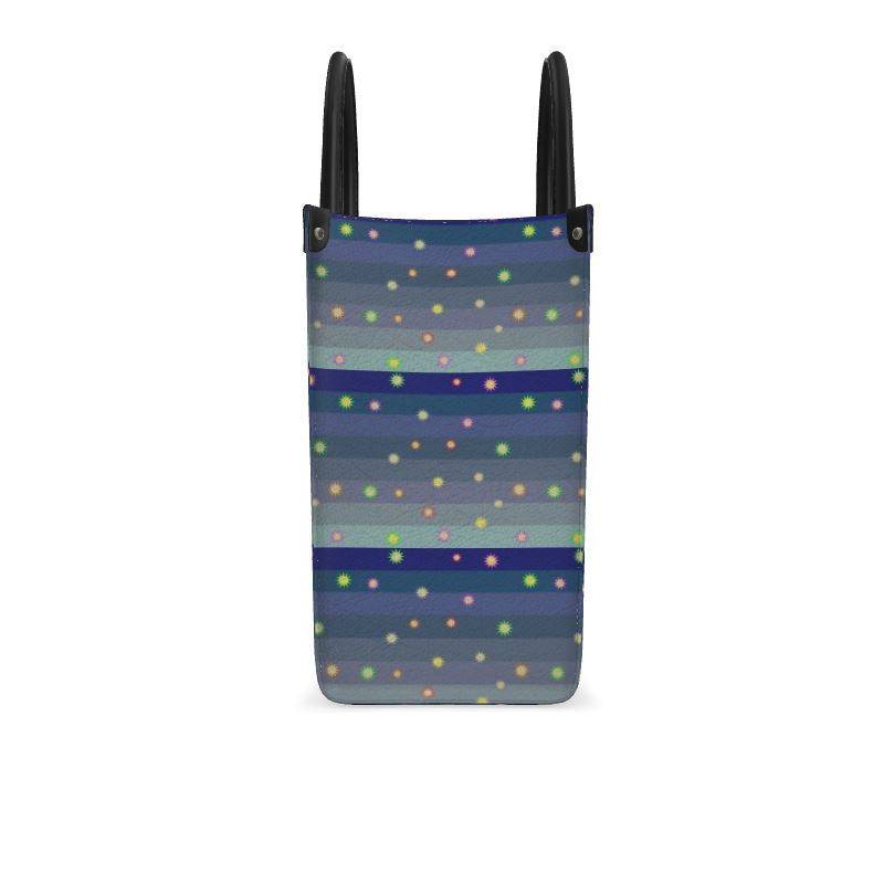 Winter Star Basket Leather Shopper Bag | Afrocentric Accessories