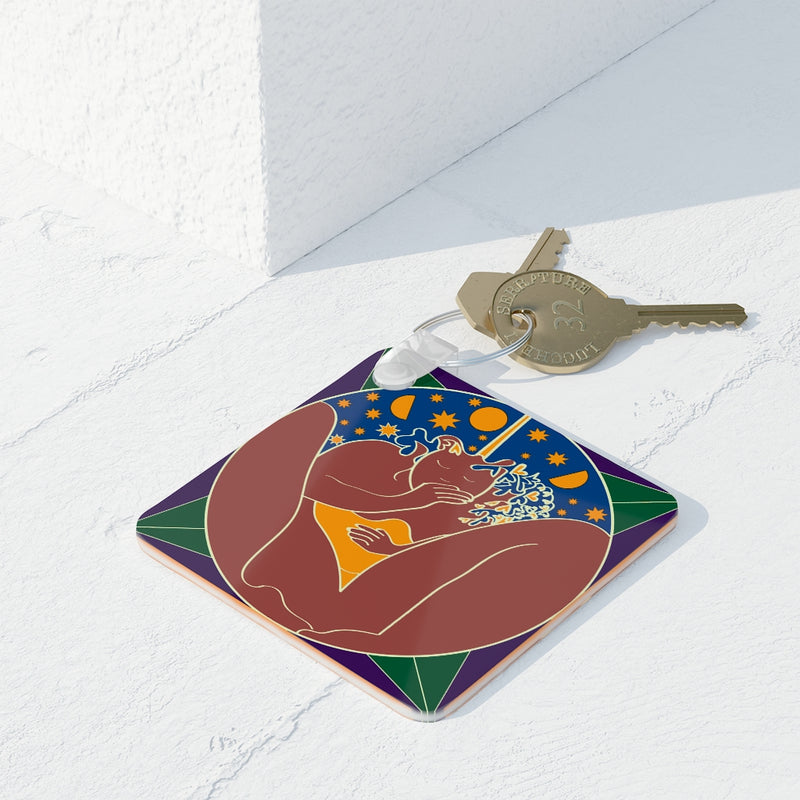 She Dreams Key Ring | Black Women's Empowerment