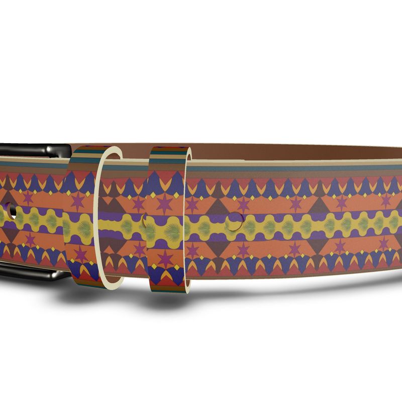 Kujichagulia Leather Belt | Black Self-Determination