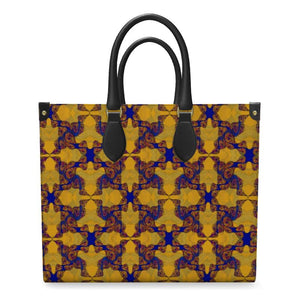Hot Wata Leather Shopper Bag | Oshun Inspired Art