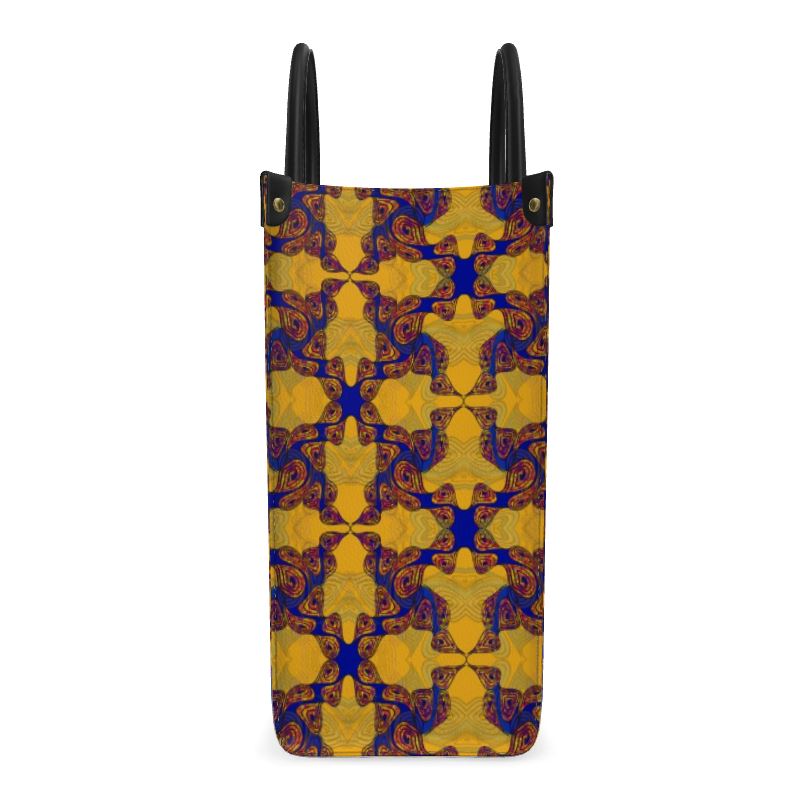 Hot Wata Leather Shopper Bag | Oshun Inspired Art