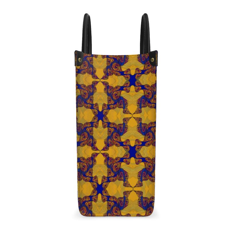 Hot Wata Leather Shopper Bag | Oshun Inspired Art